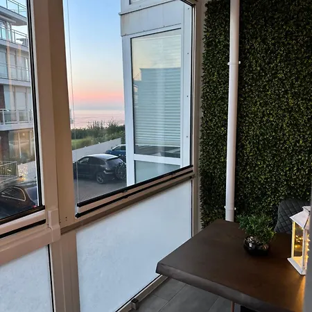 Strandjuwel In Der Seehuette Cuxhaven Duhnen- Exclusive Ferienwohnung Am Strand Mit Meerblick Exterior photo